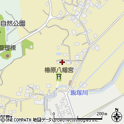 熊本県宇土市椿原町625周辺の地図