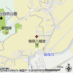 熊本県宇土市椿原町624周辺の地図