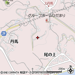 長崎県長崎市香焼町（丹馬団地）周辺の地図
