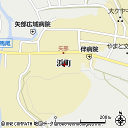 熊本県上益城郡山都町浜町周辺の地図