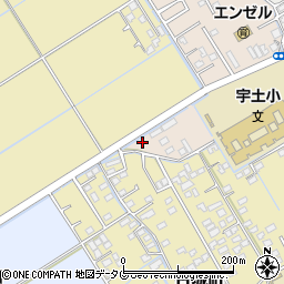 熊本県宇土市高柳町118周辺の地図