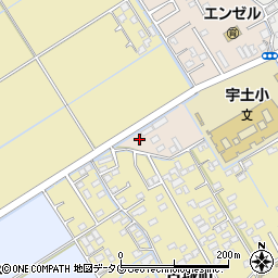 熊本県宇土市高柳町119周辺の地図