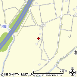熊本県熊本市南区城南町藤山2865周辺の地図