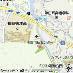 長崎県長崎市末石町159周辺の地図