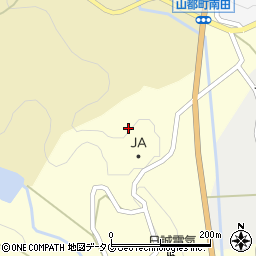 熊本県上益城郡山都町南田243周辺の地図