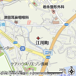 長崎県長崎市江川町周辺の地図