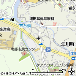 藤本整骨院江川町本院周辺の地図