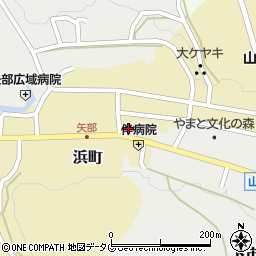 坂田石油中町店周辺の地図