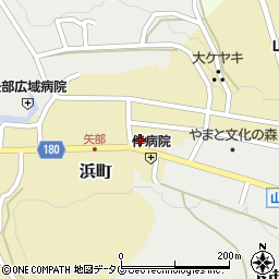 坂田石油中町店周辺の地図