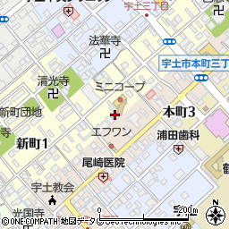 崇雲寺周辺の地図