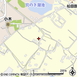 熊本県熊本市南区城南町藤山485周辺の地図