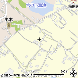 熊本県熊本市南区城南町藤山485-1周辺の地図