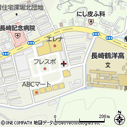 長崎三菱信用組合深堀支店周辺の地図