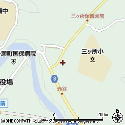 宮崎県西臼杵郡五ヶ瀬町三ヶ所10706-3周辺の地図