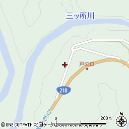 宮崎県西臼杵郡五ヶ瀬町三ヶ所1246周辺の地図