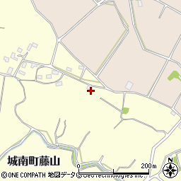 熊本県熊本市南区城南町藤山2575-1周辺の地図