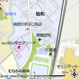 熊本県宇土市旭町386-17周辺の地図