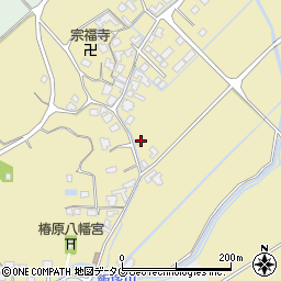 熊本県宇土市椿原町263周辺の地図