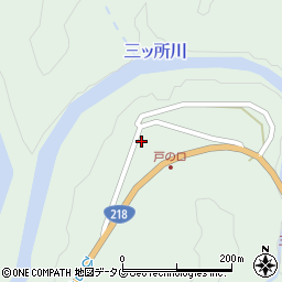 宮崎県西臼杵郡五ヶ瀬町三ヶ所1293-3周辺の地図