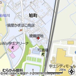 熊本県宇土市旭町399周辺の地図