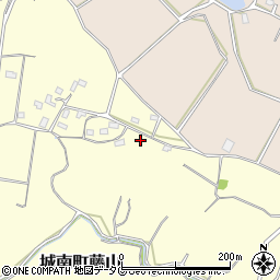 熊本県熊本市南区城南町藤山2477周辺の地図