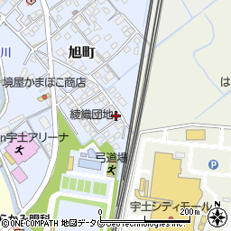 熊本県宇土市旭町392周辺の地図