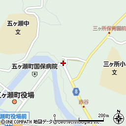 宮崎県西臼杵郡五ヶ瀬町三ヶ所10724-3周辺の地図