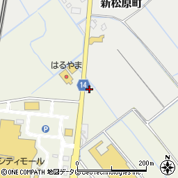 熊本県宇土市善道寺町301周辺の地図