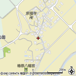 熊本県宇土市椿原町561周辺の地図