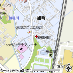 熊本県宇土市旭町386-11周辺の地図