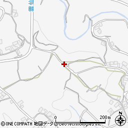 長崎県南島原市西有家町慈恩寺周辺の地図