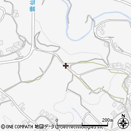 長崎県南島原市西有家町（慈恩寺）周辺の地図