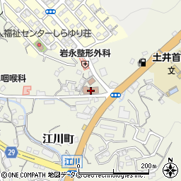 長崎市役所こども部児童センター・児童館　土井首児童館周辺の地図