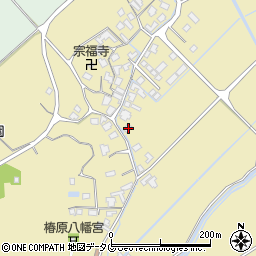 熊本県宇土市椿原町292周辺の地図