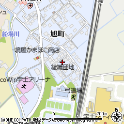 熊本県宇土市旭町407周辺の地図