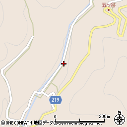 熊本県上益城郡山都町猿渡4387周辺の地図