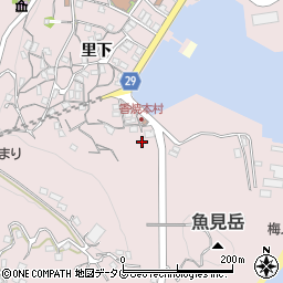 長崎県長崎市香焼町里下1266周辺の地図