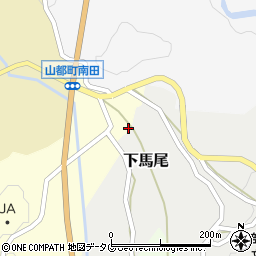 熊本県上益城郡山都町南田219周辺の地図