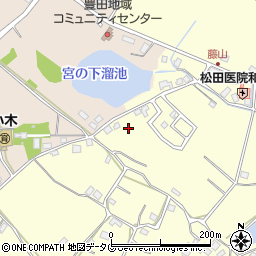 熊本県熊本市南区城南町藤山448-1周辺の地図