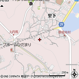 長崎県長崎市香焼町里下1325周辺の地図