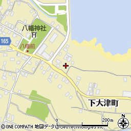 長崎県五島市下大津町541周辺の地図