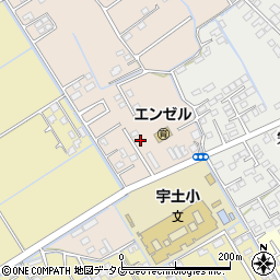 熊本県宇土市高柳町125-12周辺の地図