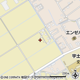 熊本県宇土市椿原町31周辺の地図