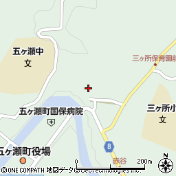 宮崎県西臼杵郡五ヶ瀬町三ヶ所10725周辺の地図