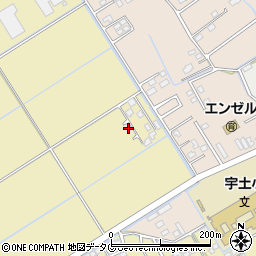 熊本県宇土市椿原町30周辺の地図
