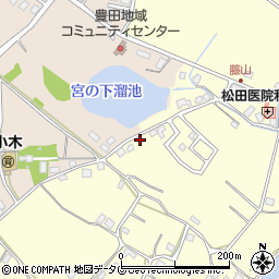 熊本県熊本市南区城南町藤山448周辺の地図