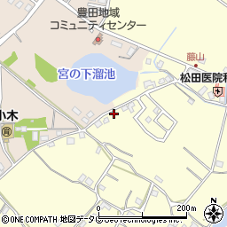 熊本県熊本市南区城南町藤山448周辺の地図