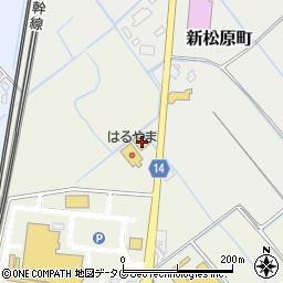 熊本県宇土市善道寺町303周辺の地図