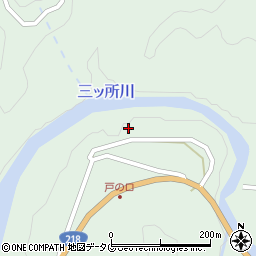 宮崎県西臼杵郡五ヶ瀬町三ヶ所1267周辺の地図