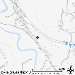 長崎県南島原市西有家町慈恩寺2268-1周辺の地図